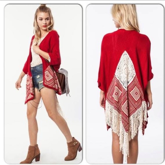 ❤️ Umgee Dreamcatcher Kimono Cardigan – Size S/M - Picture 1 of 8